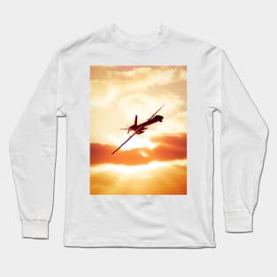 MQ9 Reaper drone in flight Long Sleeve T-Shirt